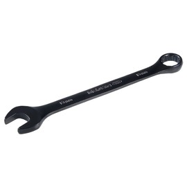 uxcell Metric 19mm 12-Point Box Open End Combination Wrench Black Electroplated Coating, Cr-V