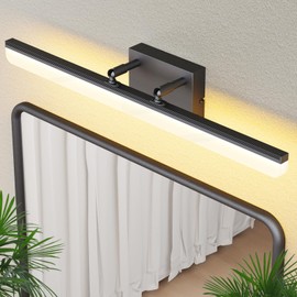 KELIDEN Black Vanity Light 24", 18W LED Bathroom Light Bar with 5CCT, Adjustable Angle & ETL Dimmable Driver – Modern Bathroom Vanity Light Fixture for Mirror, Powder Room, Bedroom, Apartment, Hotel