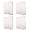 4PCS Pool Umbrella Stabilizer Adapter ABS Pool Umbrella Threaded Adapter
