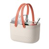 Bathroom Toiletry Basket,Drainage Box for Shower - Draining Organizer for