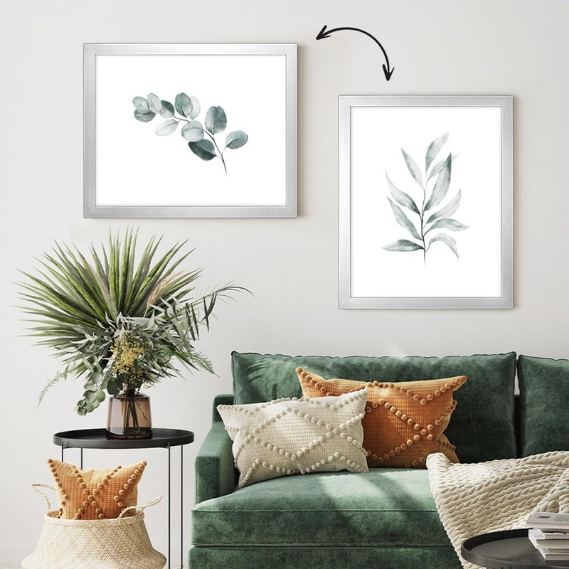 Bildershop-24 Monza Picture Frame in Silver in 21 x 29.7