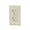 Leviton GFTA2-T SmartlockPro Self-Test Slim GFCI with Audible Trip Alert,