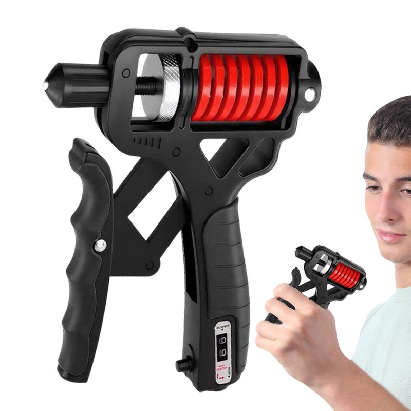 Hand Grip Exerciser - Counting Hand Gripper - Finger Strength