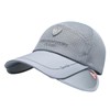 White Fang CA758 Mesh Logo Brim Cap, Stylish, Retractable, Sun