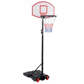 Adjustable Basketball Hoop System Stand with Wheels for Court Equipmentcolor: as show Color
