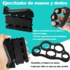 Entrenamiento De Agarre Mano Elastica Fortalecedor Dedo 9pcs