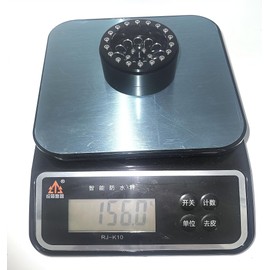 TxXrcss 1.9 Beadlock Wheels Rims -156g Super Heavy Duty Deep Dish 32mm Wide for RC 1/10 Crawler TRX4 SCX10 Gen8 Upgrades SCX10 Remote Control Car Upgrades Accessories (Black)