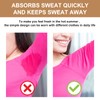 2 Pcs Breathable and Sweat Resistant Underarm Vests - Beige+Black