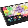 JakeTsai Keycaps, 131 Keys Double Shot Keycaps Transparent, PBT Keycaps
