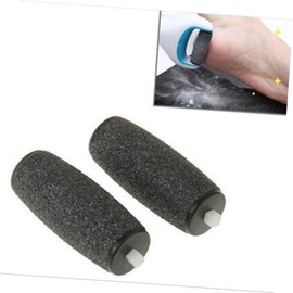 Healvian 12pcs Electronic Foot File Replacement Rollers Extra Coarse Pedicure Refills for Wet Dry Use Compatible Brands Gentle Foot Care for Men Women