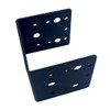 4 PCS Heavy Duty Steel Half Post Base Fit 4x4