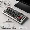 81 Pro Full Metal Custom Mechanical Keyboard, QMK/VIA Double-Shot PBT