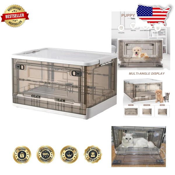 Convenient 23" x 17" x 14" Nebulization Box for Cats
