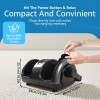Compact Foot Massager with Heat - Improves Blood Circulation, Remote