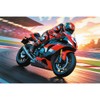 Trefl - Fast Motorcycle - Puzzle 100 Pieces - Puzzle