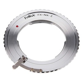 Fotodiox Lens Mount Adapter, Compatible with Fuji X-Series Mirrorless Manual Focus Lenses and Compatible with Nikon Z-Mount Mirrorless Cameras