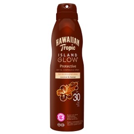 Hawaiian Tropic Island Glow Protective SPF 30 Alta Dry Oil with Argan Oil, 177 ml