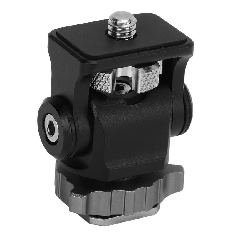 Field Monitor Swivel Mount Aluminium Alloy 1/4in Screw Interface Field