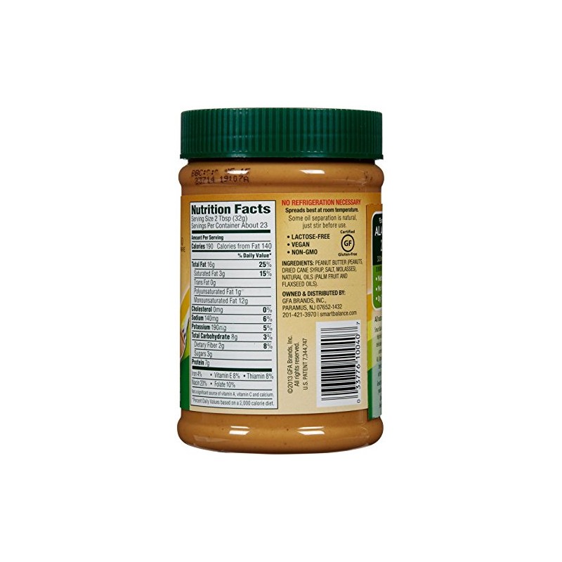 Smart Balance Rich Roast Peanut Butter-Creamy-26 oz