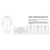 Gertex Adult Adaptive Back Zip Sleepwear | Clothing Designed for