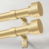 IFELS 2 Pack Heavy Duty Curtain Rods for Windows 28