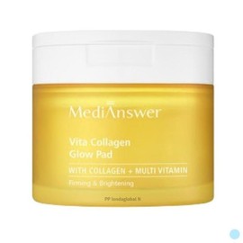 MediAnswer Vita Collagen Glow Toner Skin Pads 80 sheets / 메디앤서 비타 콜라겐 글로우 토너 스킨 패드 80매