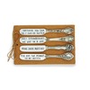 Mud Pie Circa Spreader Set, Silver