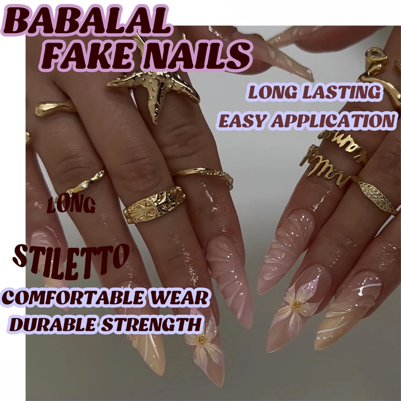 BABALAL Fake Nails BBCRJ3018