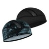 MELASA Skull Cap Helmet Liner Beanie, Cooling Mesh Cycling Running