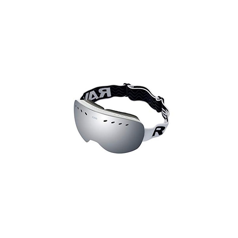 Ravs Ski / Snowboard Goggles Frameless Anti-Fog Mirrored Lens Unisex