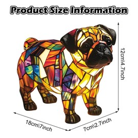 TZQFROCE Corgi Lamp and Pug Lamp Cute Vintage Table Lamp Pet Decorative Lamp 3D Table Lamp Home Decor Bedroom Lighting for Cats & Dog Lovers