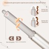 Accesorio rizador de pelo largo de 1,2 pulgadas compatible con