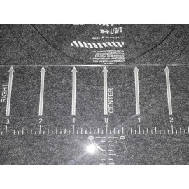 Unbranded T-Shirt Center LILMAX Ruler Transparent 11x4.75