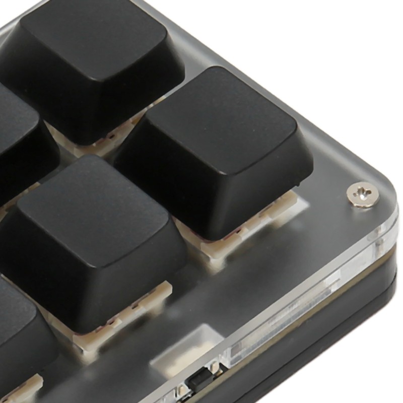 Mini Keypad Knob Design Red Switch Dual Mode Plug and