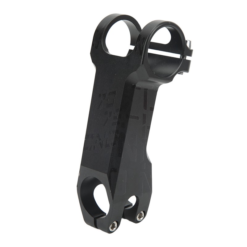 Bike Stem Minus 17 Degrees Black Hollow Design CNC Process