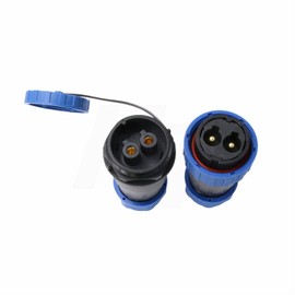 HangTon TY28 Solderless Waterproof 2 Pin 45A Aviation Male Female Cable Male Female Connector Female Plug Socket Screw