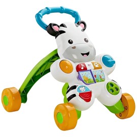 Cebra Andadera De Aprendizaje Fisher Price Blanco