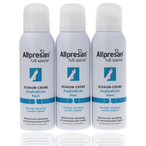 Allpresan Fuß Spezial No. 1 Foam Cream for Sensitive Feet