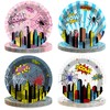 Zhehao 48 Pcs Spider Birthday Party Plates Hero Party Supplies