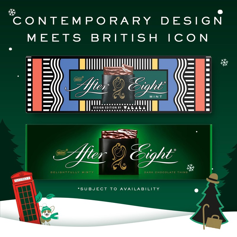 Nestle After Eight Mint Chocolate Thins 30 Mints - 300g/10.5oz