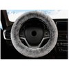 Steering Wheel Cover, Fluffy, Warm, Anti-Slip, Breathable, Cold Protection, For