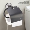 Paper Towel Dispenser Dark Bronze Blue and White Porcelain Wall