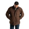 Berne Men's Original Washed Chore Coat, 4X-Large Tall, Bark