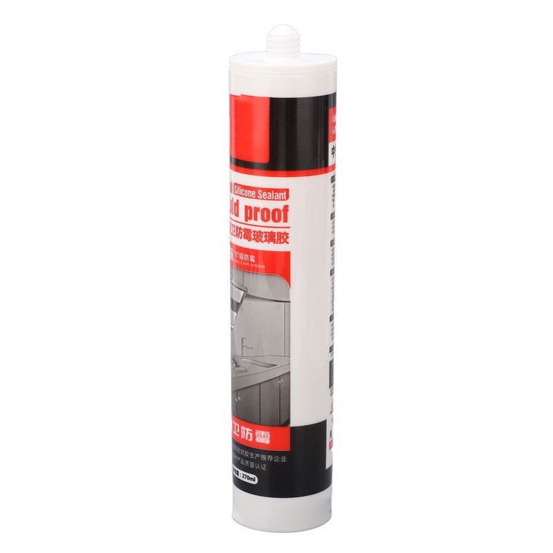 Neutral Silicone Sealant Water Resistance Clear Glass Glue for Kitchen