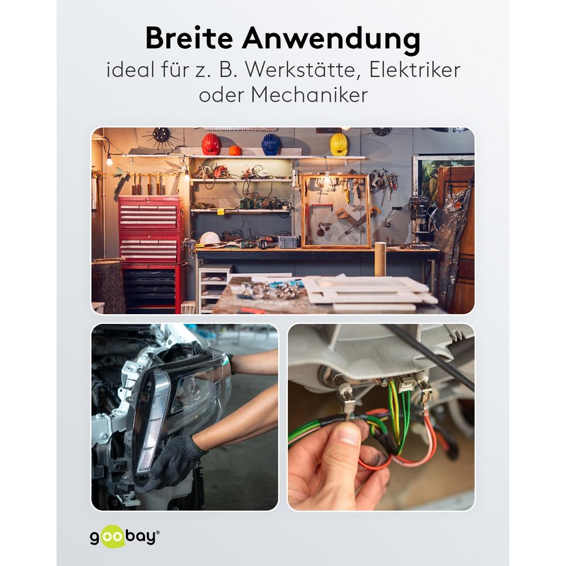 Male Disconnectors 6.4 mm 1.5 to 2.5 mm² Set of