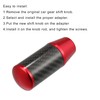 X AUTOHAUX Automatic Manual Gear Stick Shift Knob Carbon Fiber