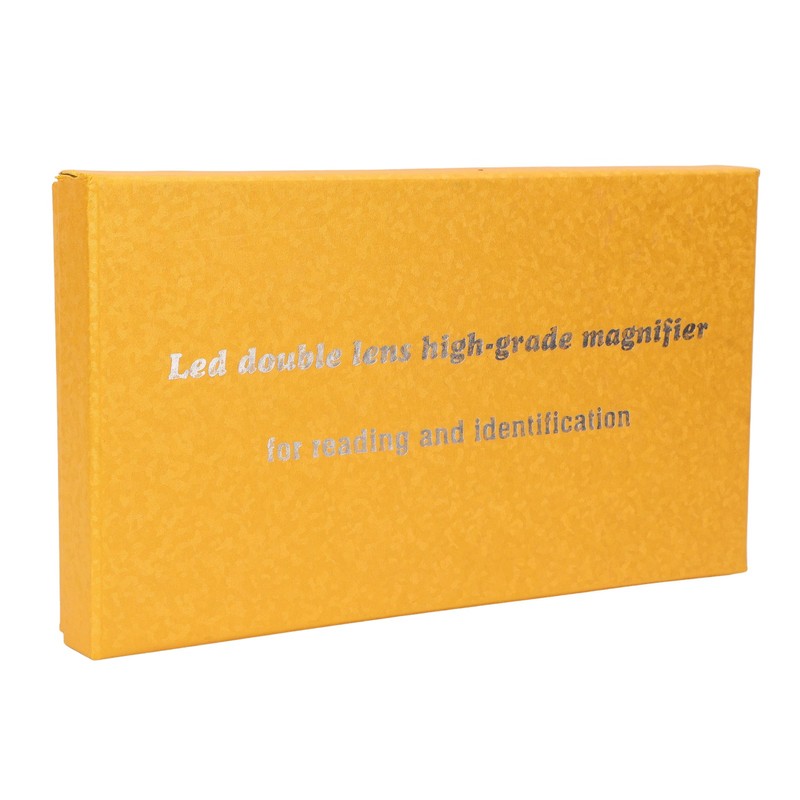 Handheld Magnifying Glass 30x Double Layer Optical Glass Lens Magnifier