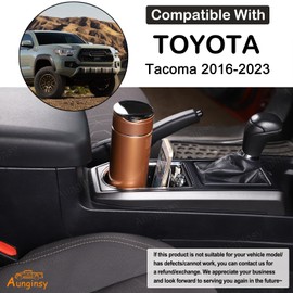 Aunginsy Center Console Side Gear Shift Storage Box Compatible with Toyota Tacoma 2016-2023 Gear Shifter Storage Box Central Control Organizer Tray Armrest Storage Box Save Space Interior Accessories