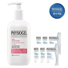 Red Sooding AI 피지오겔 레드수딩 릴리프 모이스처라이저 300ml+(클렌징젤5mlx6개) Physiogel Red Soothing Relief Moisturizer 300ml + (Cleansing Gel 5ml x 6)