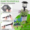 Greluna Solar Lights Outdoor,12 Pack 3000K Waterproof Auto On/Off Solar